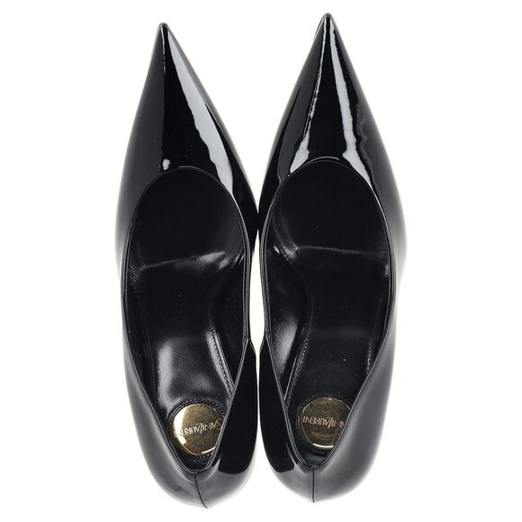 Saint Laurent Norma Pumps in Black Patent Leather - Picture 4 of 7